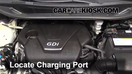 2012 Kia Rio5 LX 1.6L 4 Cyl. Air Conditioner Recharge Freon